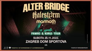 ALTER BRIDGE, Halestorm, Mammoth WVH, Dom Sportova, Zagreb, 26.11.2022.
