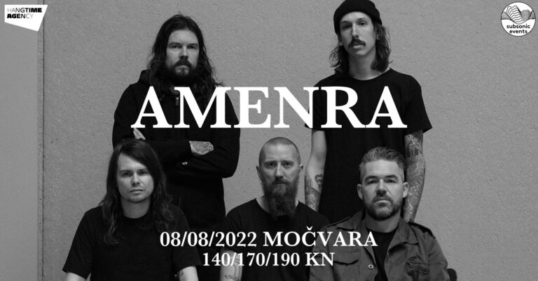 AMENRA – Zagreb, Mocvara, 08.08.2022.