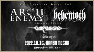 Arch Enemy, Behemoth, Carcass - Budapest Barba Negra 16.10.2022