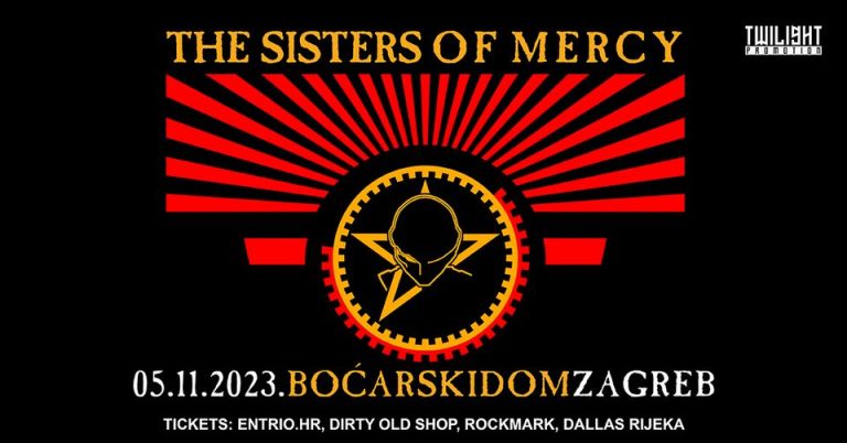 THE SISTERS OF MERCY – BOĆARSKI DOM, Zagreb, 5.11.2023