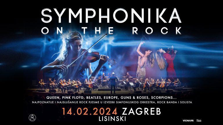 SYMPHONIKA ON THE ROCK, KD Vatroslav Lisinski, Zagreb, 14.2.2024