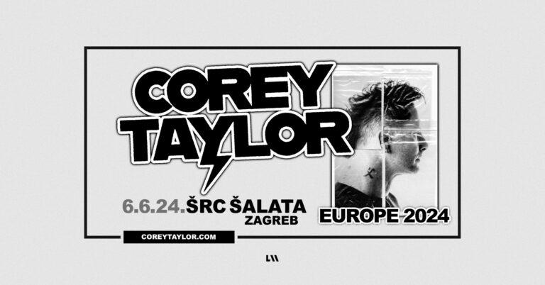 COREY TAYLOR – ŠRC Šalata, ZAGREB – 6.6.2024