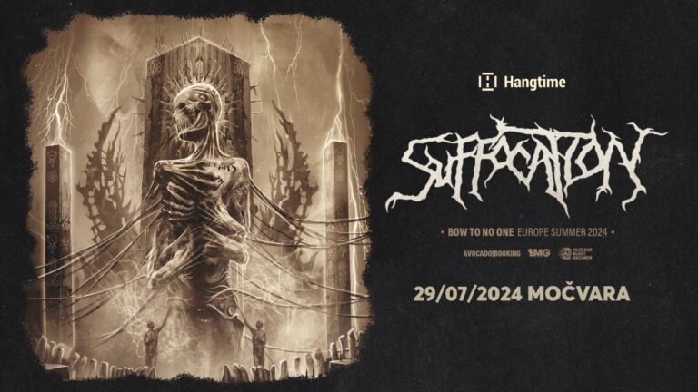 SUFFOCATION – Zagreb, Mochvara – 29.07.2024