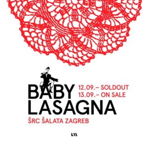 BABY LASAGNA, ŠRC Šalata, Zagreb, 13.9.2024
