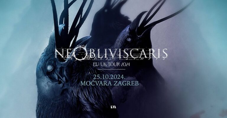 NE OBLIVISCARIS, Klub Močvara, Zagreb, 25.10.2024