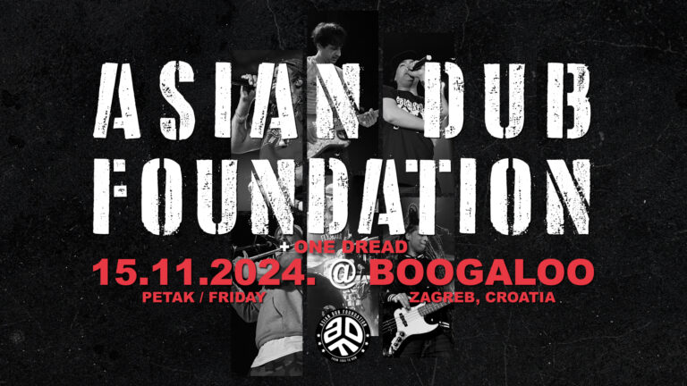 ASIAN DUB FOUNDATION, Bogaloo Zagreb, 15.11.2024