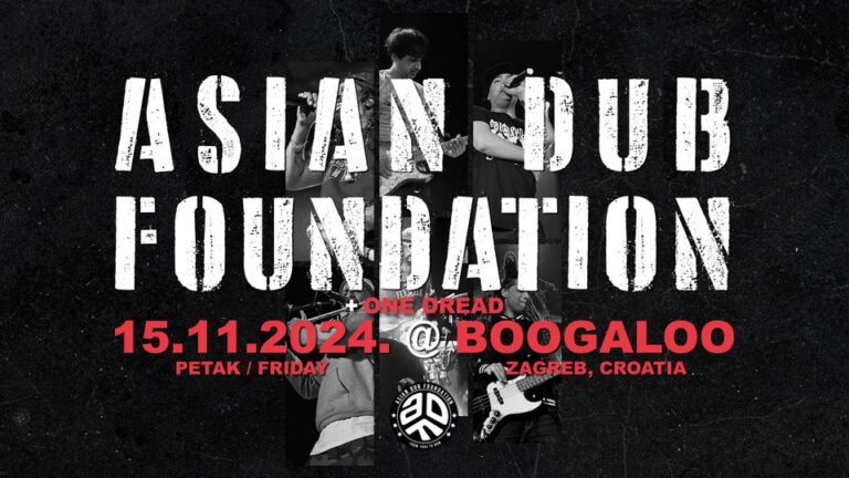 ASIAN DUB FOUNDATION, Bogaloo, Zagreb, 15.11.2024