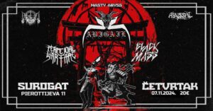 Abigail, Perpetual Warfare, Black Mass - NASTY ABYSS @Surogat, Zagreb, 7.11.2024