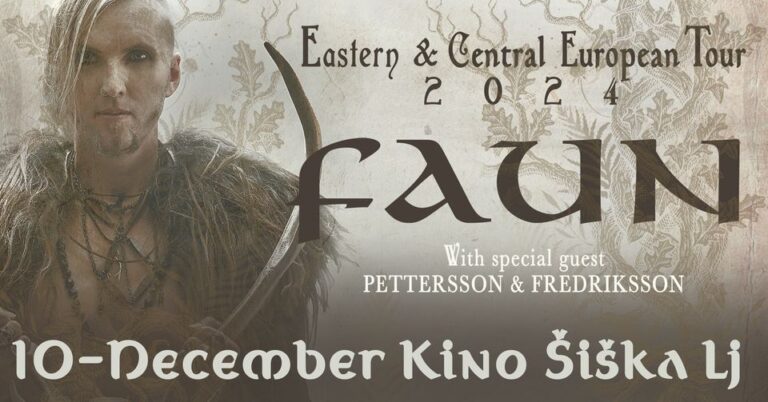 FAUN, Pettersson & Fredriksson, Kino Šiška, Ljubljana, 10.12.2024