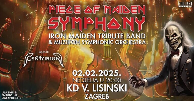 PIECE OF MAIDEN & Muzikon, KD Vatroslav Lisinski; Zagreb, 2.2.2025