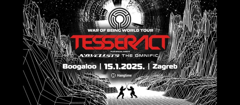 TESSERACT, Novelists, The Omnific, Boogaloo, Zagreb, 15.1.2025