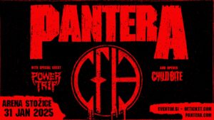 PANTERA, Power Trip, Child Bite, Arena Stožice, Ljubljana, 31.01.2025