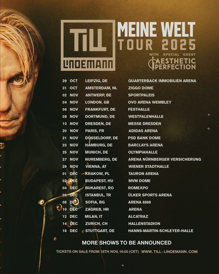 TILL LINDEMANN: Meine Welt Tour 2025, Arena Zagreb, 10.12.2025.