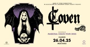 COVEN  - Močvara, Zagreb, 26.04.2025