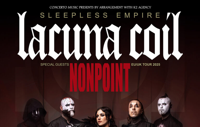 LACUNA COIL –  Barba Negra, Budapest, 26.10.2025 –  SLEEPLESS EMPIRE TOUR 2025