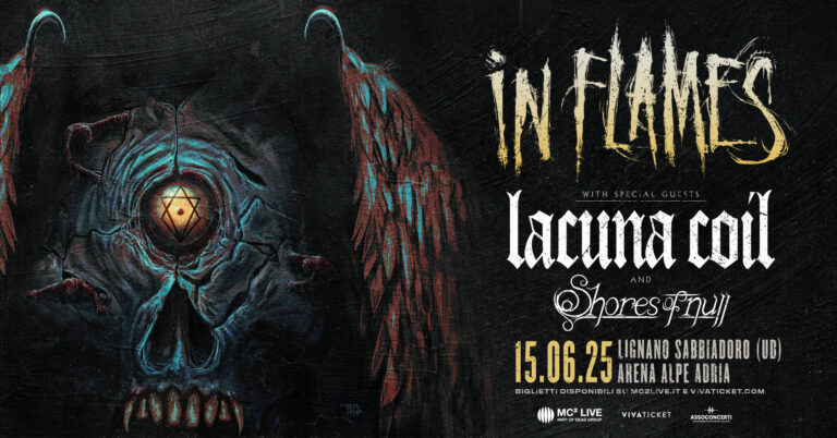 Lignano Sunset Festival- In Flames, Lacuna Coil – Arena Alpe Adria, 15.06.2025 Italy